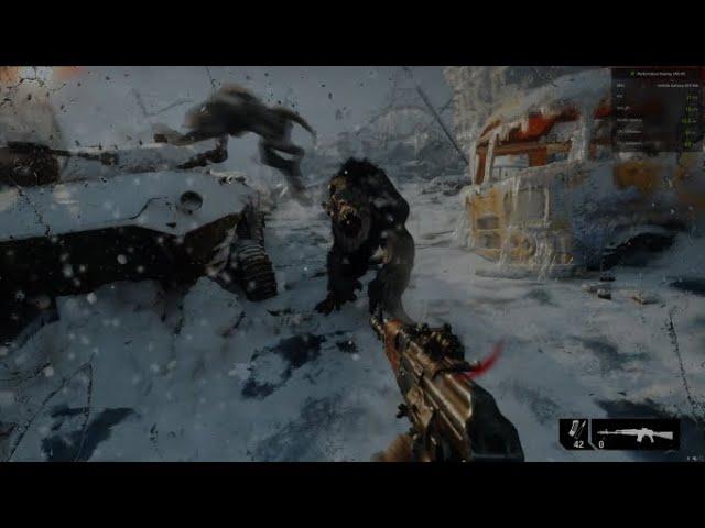 Metro Exodus EE Combat Gameplay 4k 60fps on Rtx 3080 Laptop