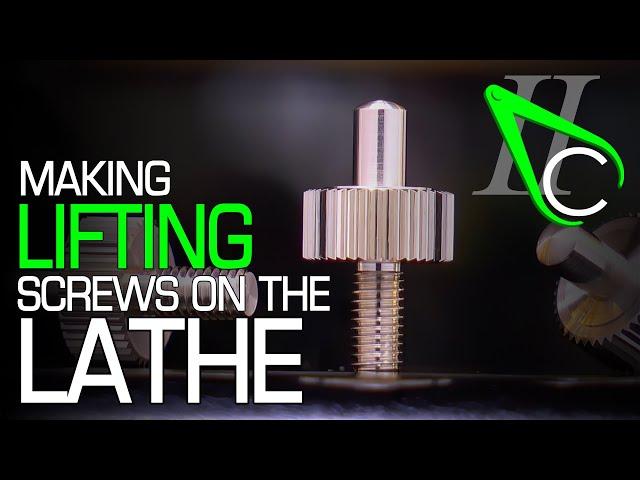 Making Lifting Screws On The Lathe