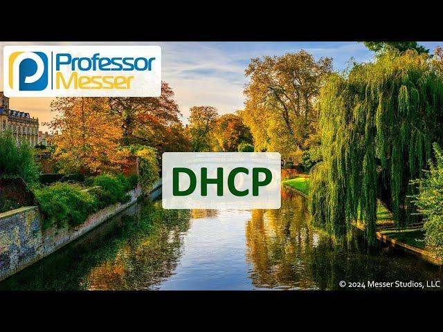 DHCP - CompTIA Network+ N10-009 - 3.4