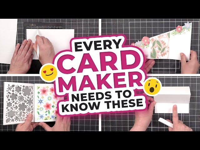 10+ Different Card Folds Every Card Maker Should Know