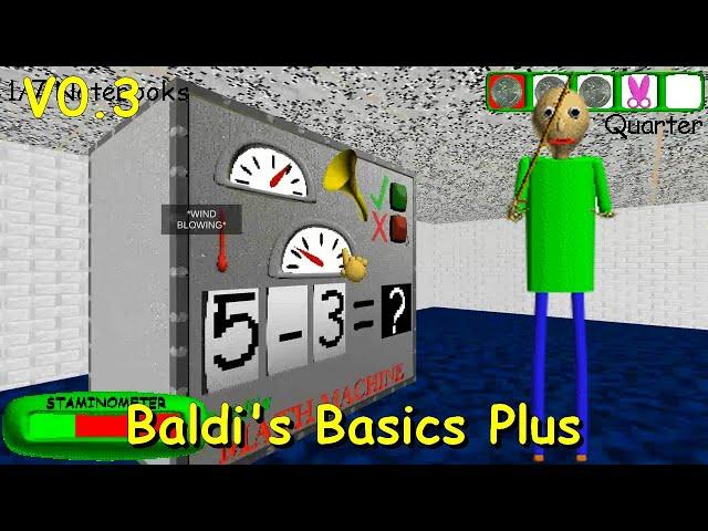 Baldi's Basics Plus Early Access v0.3 Gameplay