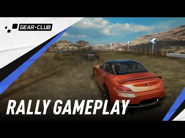 Gear.Club - Mobile Rally Gameplay - Drift on Dirt & Sand - For Apple App Store & Android Google Play