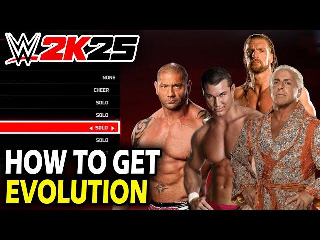 How to Get Evolution in WWE 2k25