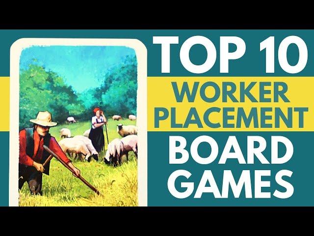 Top 10 Worker Placement Board Games | Best Worker Placement Games of All Time