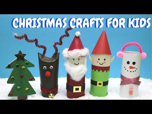 Christmas Crafts for Kids | Toilet Paper Roll Craft Ideas