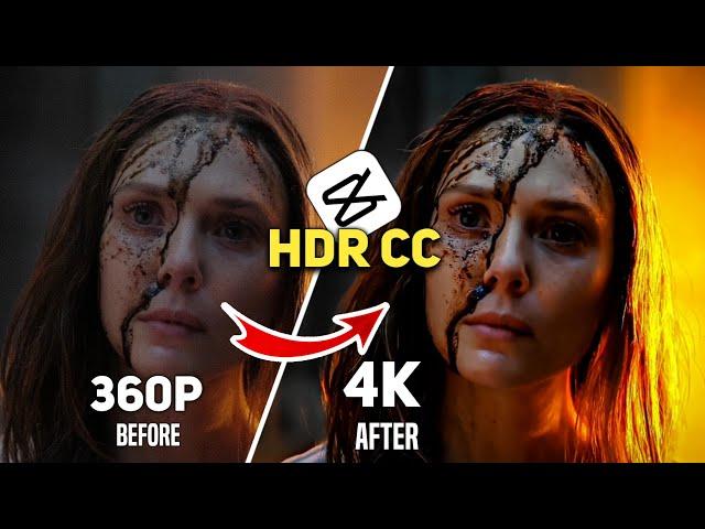 4k HDR Video Editing in Capcut | HDR Effect Capcut | HDR CC Very Easy in Capcut 2023
