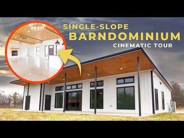 Cine-Tour | The Future of Homes? Barndominiums & Single Slope Roofs