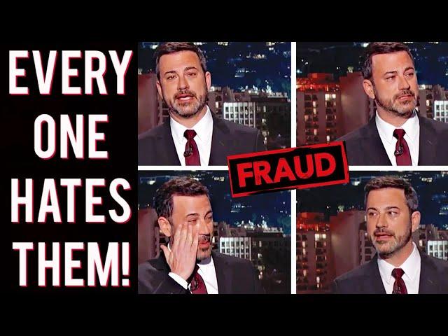 Hollywood strike LOSERS! Jimmy Kimmel and friends get ROASTED off the internet over new podcast!