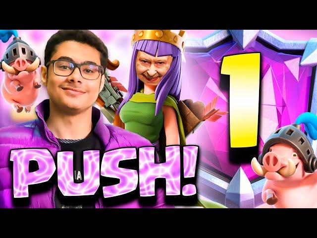 Queen pigs might be back…top ladder push! 