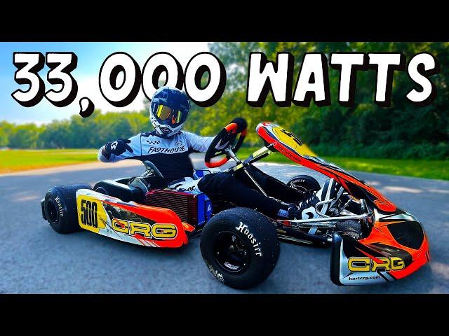 Testing the Worlds Most Powerful GoKart ️