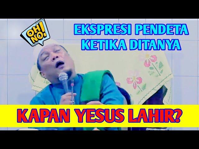 UST YAHYA WALONI TERBARU | MEMANG ADA YANG TAHU KAPAN YESUS LAHIR? PENDETA TAHU? AH NGARANG AJA...