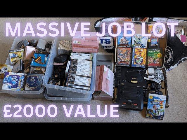 Massive Gaming Job Lot Bought Worth £2000 in Value