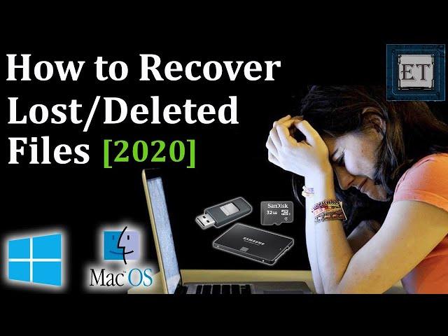 How To Recover Permanently Deleted Files in Windows 10 | 2020