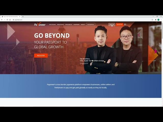 Payoneer Login Sign In ｜ How to Login  Payoneer Account 2021？