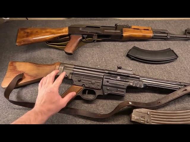 Kalashnikov Didn't Steal The AK Design From Schmeisser & Here's The Proof (MP44 vs AK47)