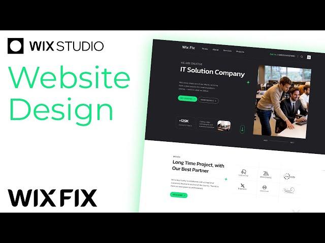 My First Website Design in Wix Studio | Wix Fix