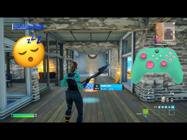 [1 HOUR] ASMR Controller Sounds Fortnite Satisfying Chill Tilted Zone Wars Gameplay (4K)