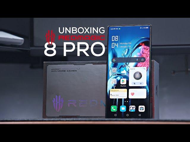 Redmagic 8 Pro UNBOXING and First IMPRESSIONS