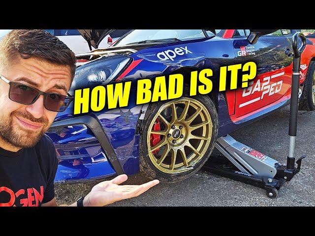 My GR86 Nürburgring Crash Damage Report.