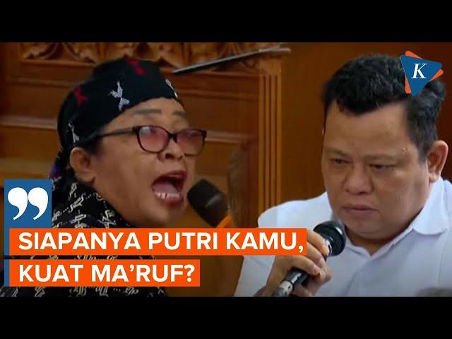 Momen Ibu Brigadir J  Pertanyakan Hubungan Kuat dan Putri Candrawathi