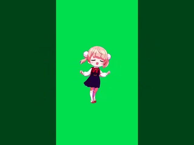 Shigure Ui Dancing#green screen#shorts