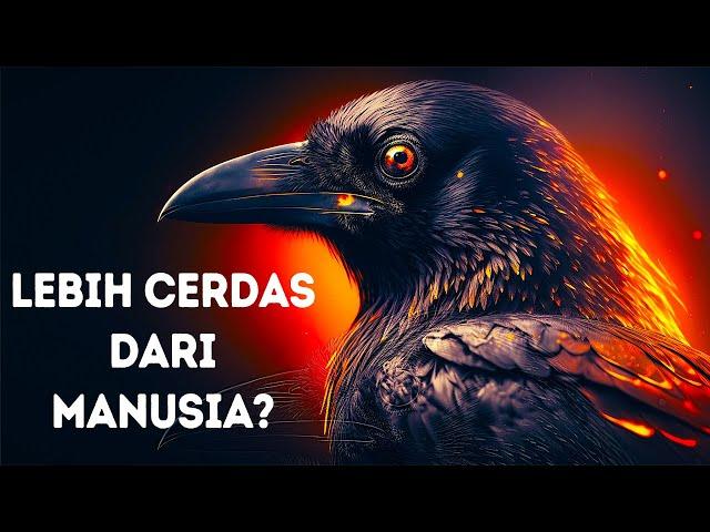 Burung Gagak Bukan Sekadar Pintar, tapi Sangat Cerdas