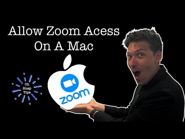 How To Allow Zoom Remote Control and Screen Share Access on Mac