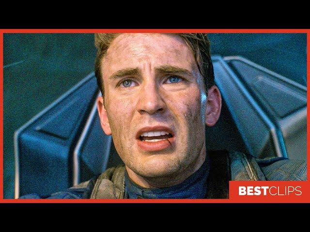 captain america plane crash scene | captain america The First Avenger (2011) Movie CLIP 4K