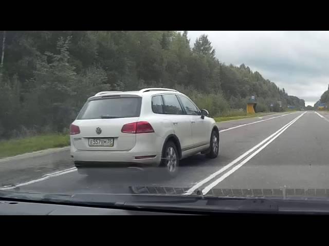 табурег е557ем35, обгон, двойная сплошная