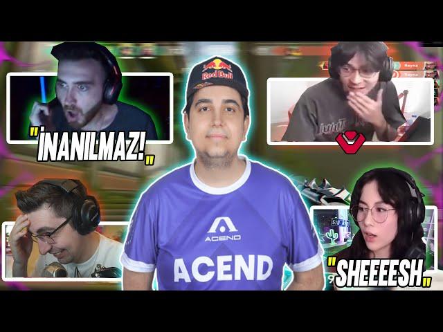 VALORANT PROS/STREAMERS REACT TO cNed PLAYS! (TenZ,Shroud,tarik,Kyedae,AverageJonas and more)