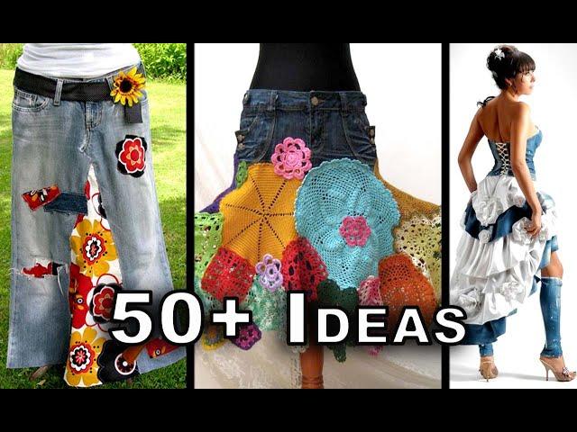50 Ideas to Upcycle Your Jeans to Revamp Your Wardrobe