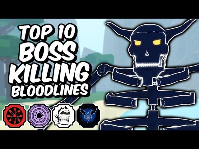 Top 10 BEST Shinobi Life 2 Bloodlines for NEW PVE!
