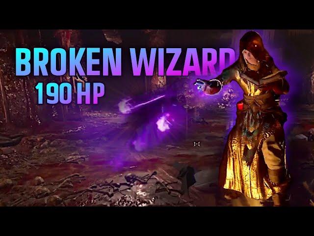 THE MOST BROKEN WIZARD BUILD IN DARK AND DARKER