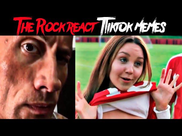 The Rock reacts Tiktok Memes | Memes
