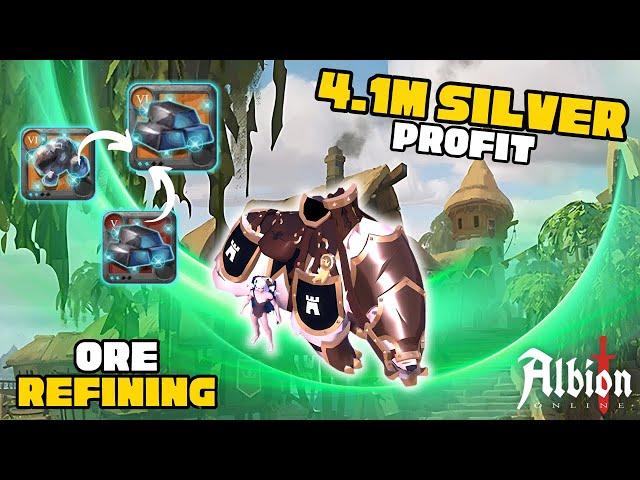 Refining For More Silver! | Albion Online