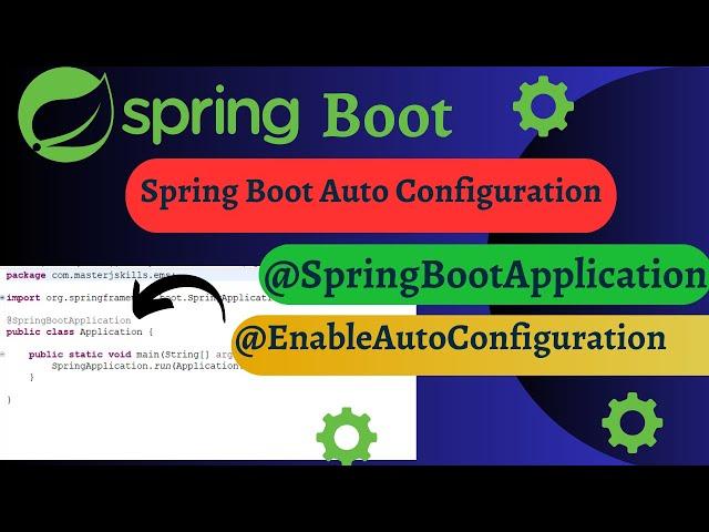 How Spring Boot Auto Configuration works | Spring Boot Tutorial