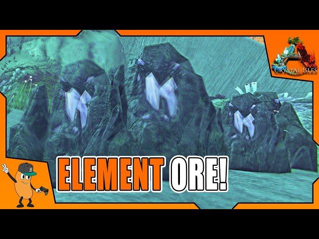 ELEMENT ORE LOCATION & HOW TO USE CHARGE-NODE | Ark Crystal Isles