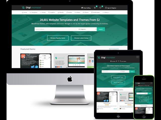 Digital Marketplace Script - Themeforest Clone Scripts | Envato Clone