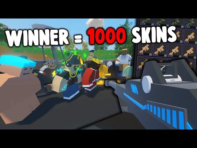 WINNER GETS 1000 SKINS! (Unturned P9nda Says)