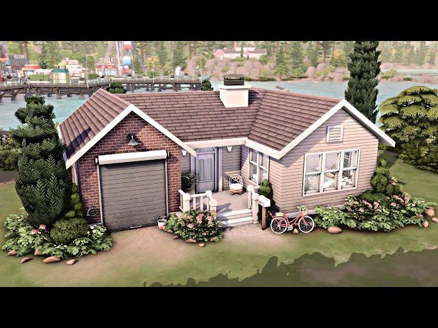 COPPERDALE STARTER  Base Game & High School Years  The Sims 4 Speed Build