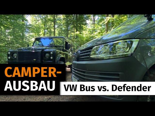 VW Bus vs. Land Rover Defender ORYX Solutions