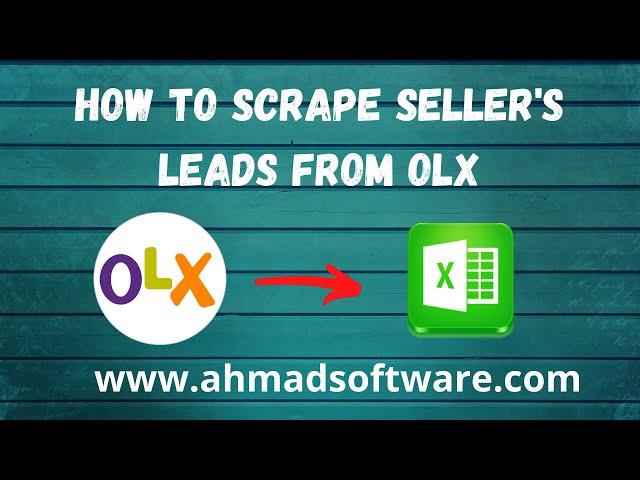 Olx Scraper || Olx Scraping Tool