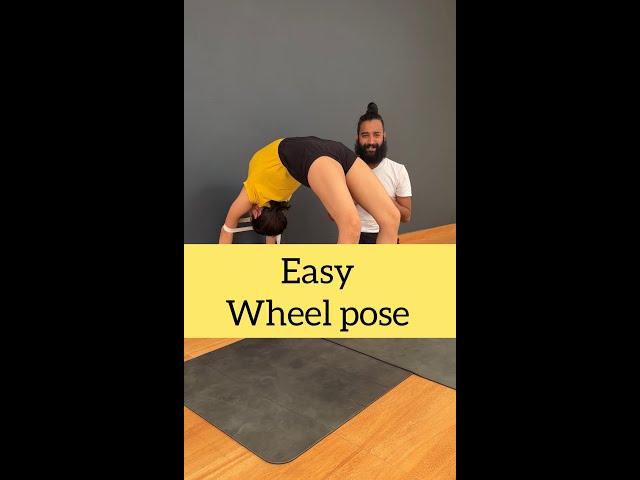 Easiest way to do Wheel Pose ( Urdhva Dhanurasana) | Iyengar Yoga