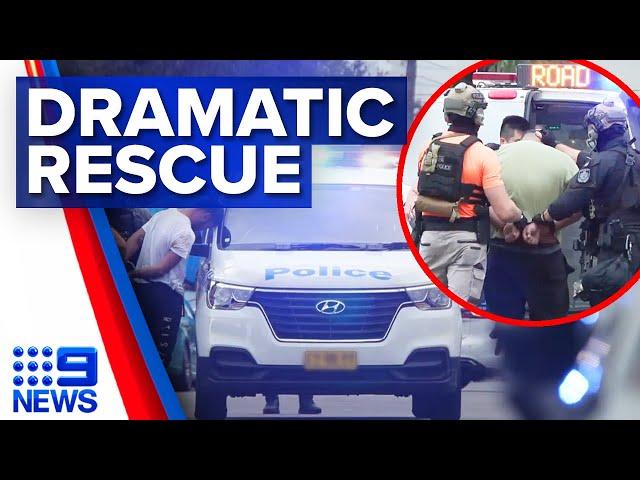 Sydney man rescued after alleged five-day kidnapping and torture ordeal | 9 News Australia