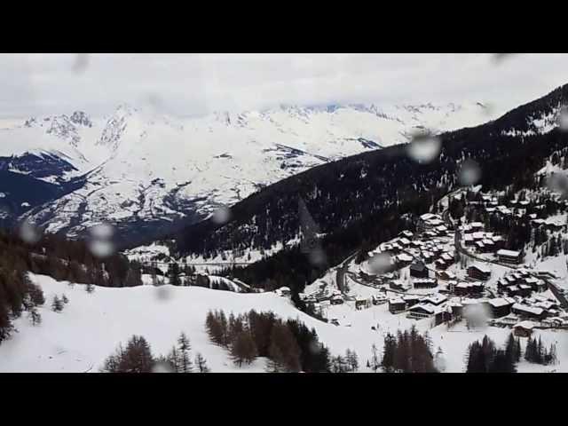 Top of Swiss Alps in 2014 winters