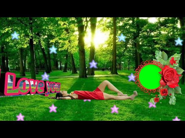 3D Green screen effects HD Background video / super Green screen Photo Frame effects video