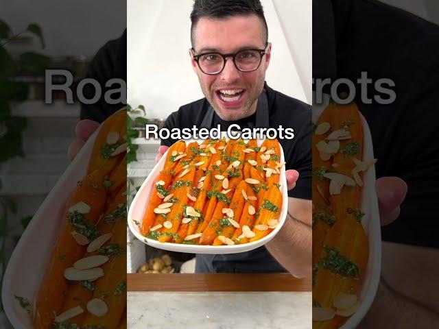 Roasted carrots in 30 minutes