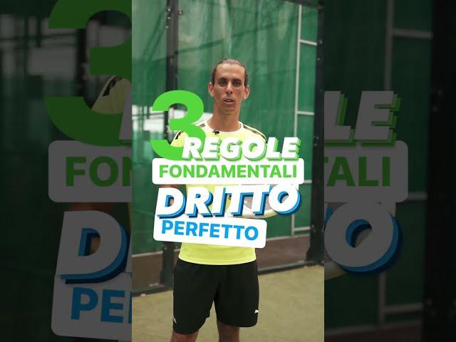 3 Regole Fondamentali per un Dritto Perfetto!  Tutorial Padel Italiano