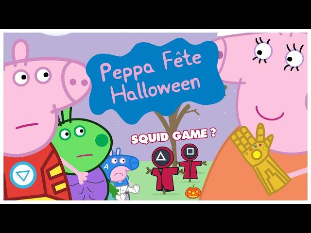 Peppa Pig Fête Halloween ! (Squid Game ?)