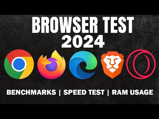 Chrome Vs Firefox Vs Edge Vs Brave Vs Opera GX | Browser Comparison 2024